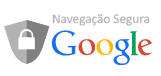 Selo Google Navegação Segura Web em Ação